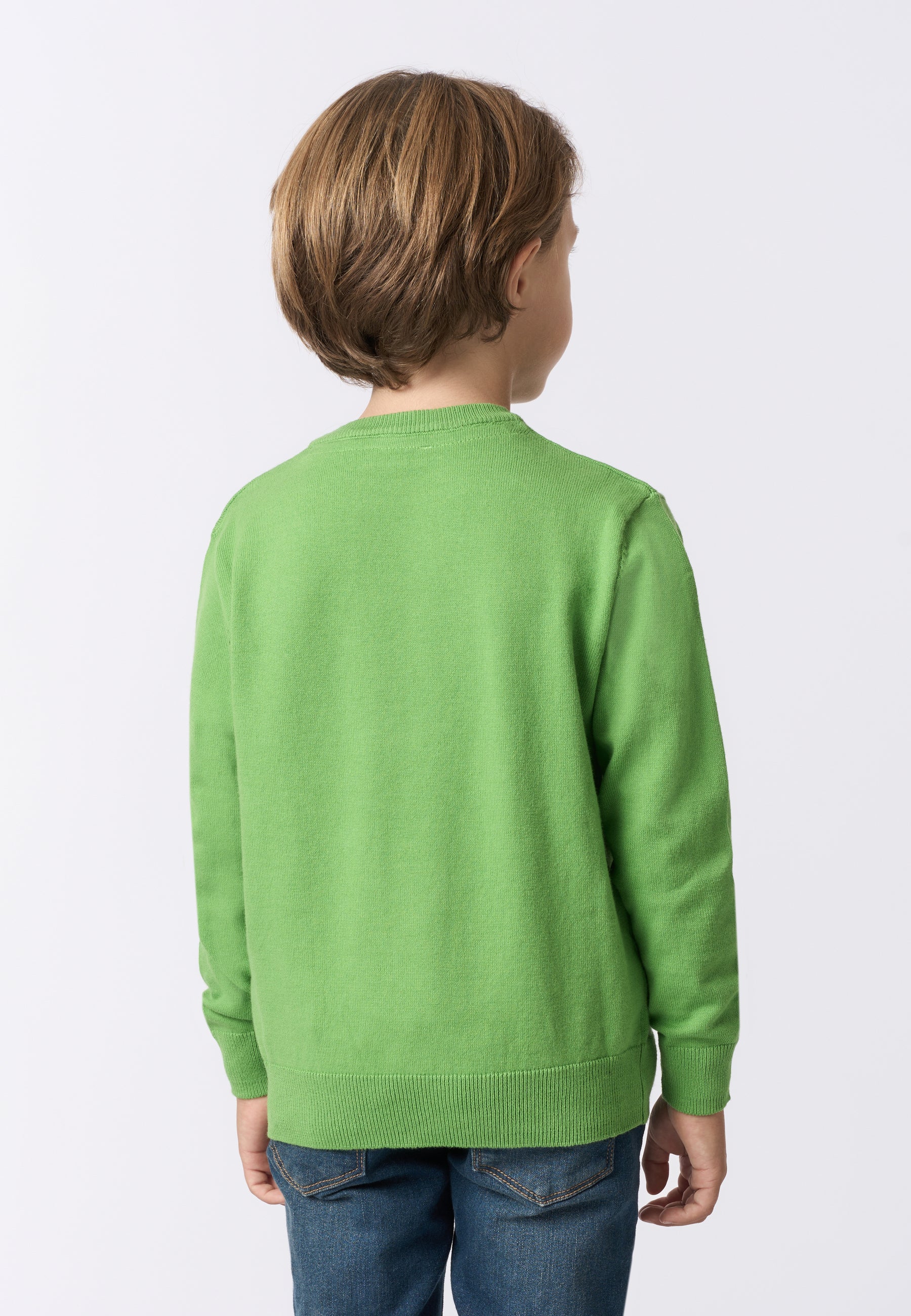 Maglia girocollo con logo