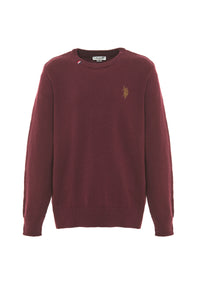 Maglia girocollo con logo