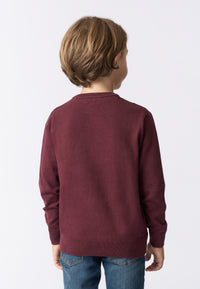 Maglia girocollo con logo