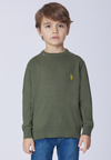 Maglia girocollo con logo