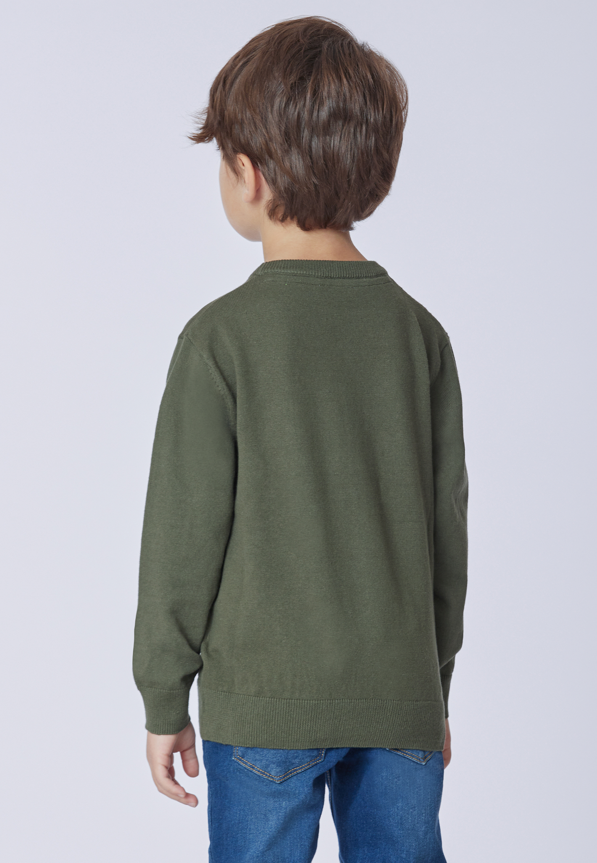 Maglia girocollo con logo