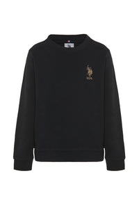 Felpa girocollo con logo