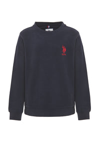 Felpa girocollo con logo