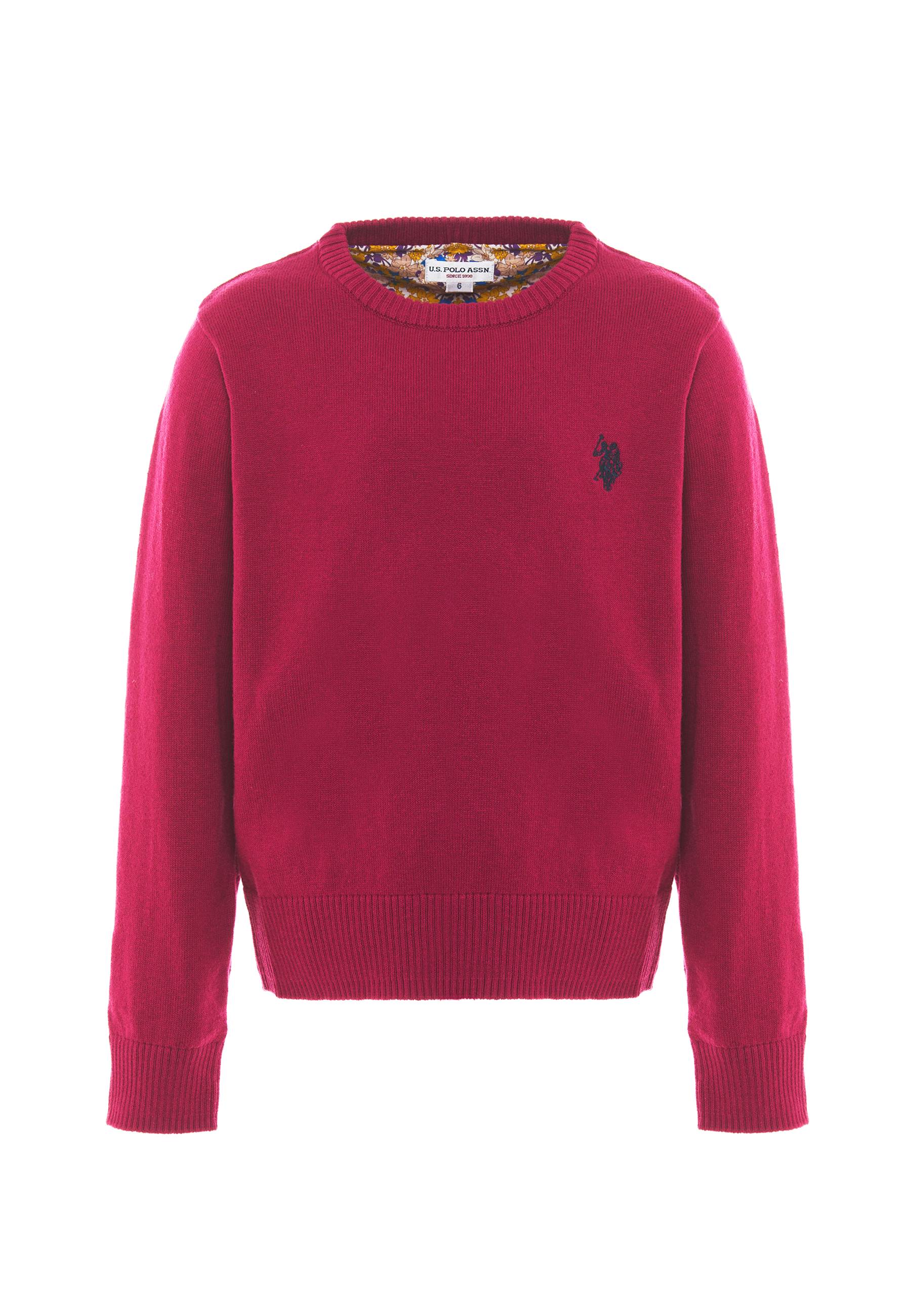 Maglia girocollo con logo