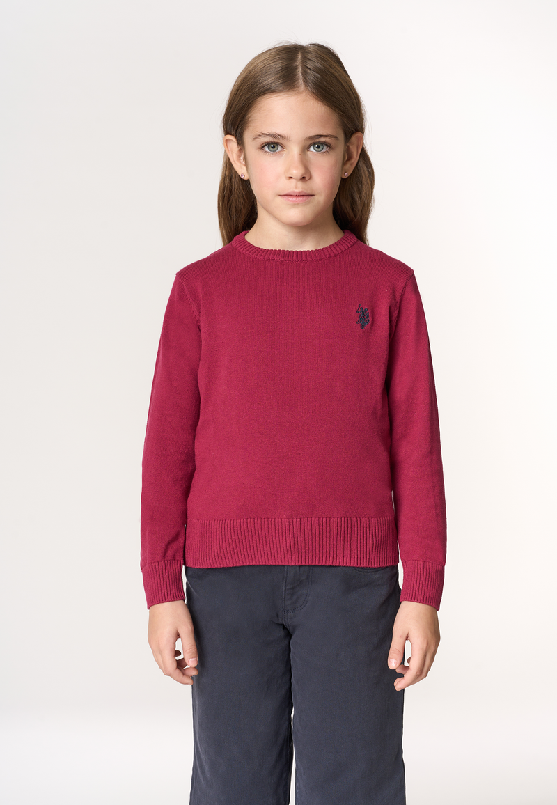 Maglia girocollo con logo