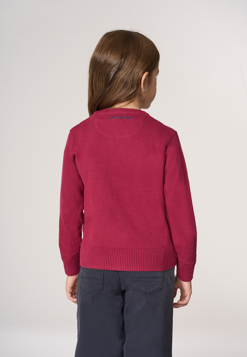 Maglia girocollo con logo