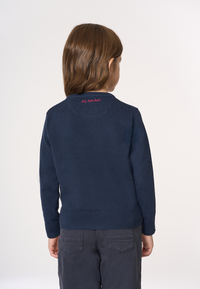 Maglia girocollo con logo