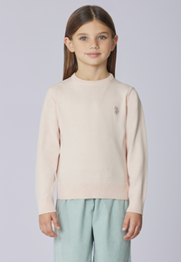 Maglia girocollo con logo