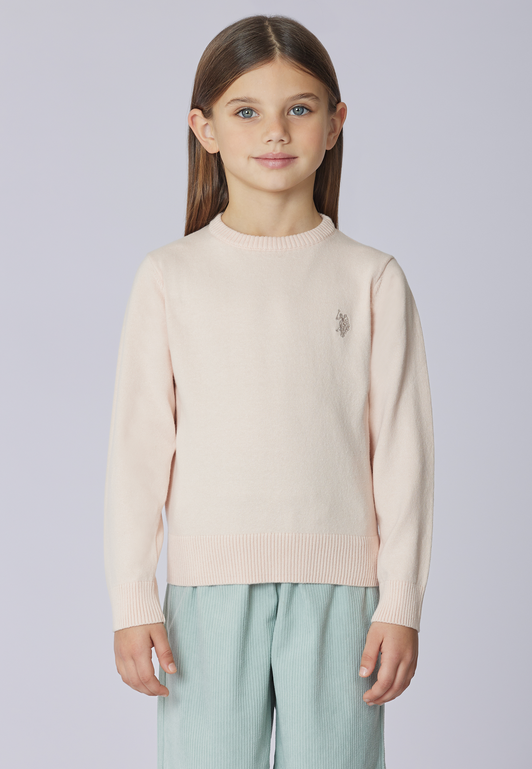 Maglia girocollo con logo