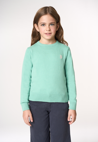 Maglia girocollo con logo