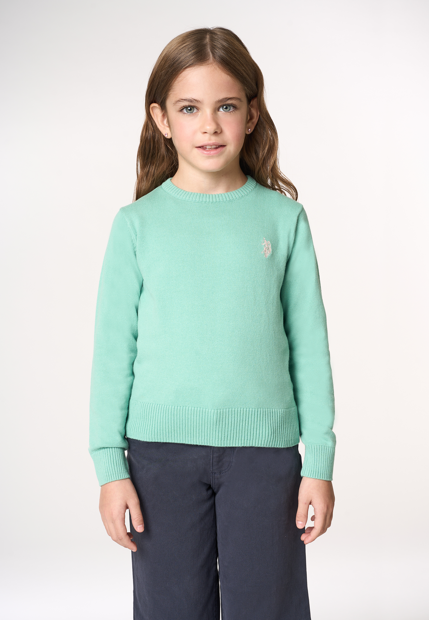 Maglia girocollo con logo