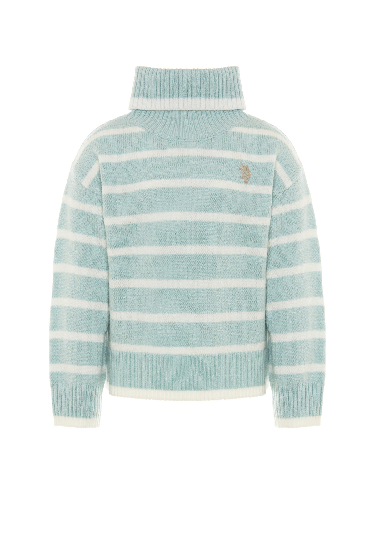 Maglia dolcevita a righe