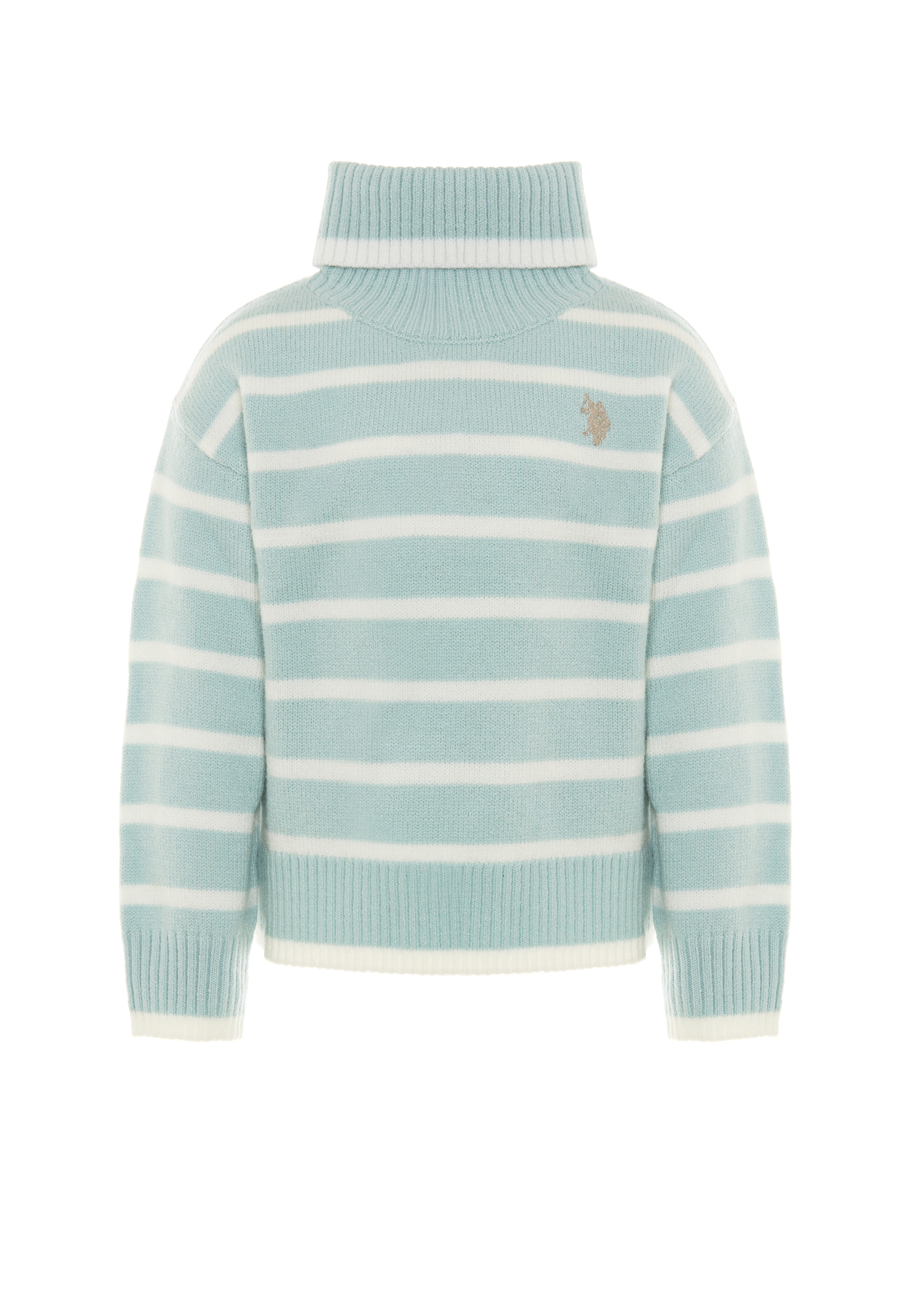 Maglia dolcevita a righe