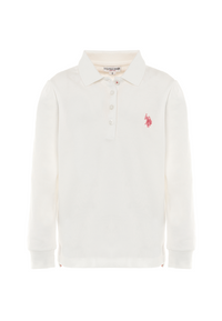 Polo shirt a maniche lunghe micro piquet stretch