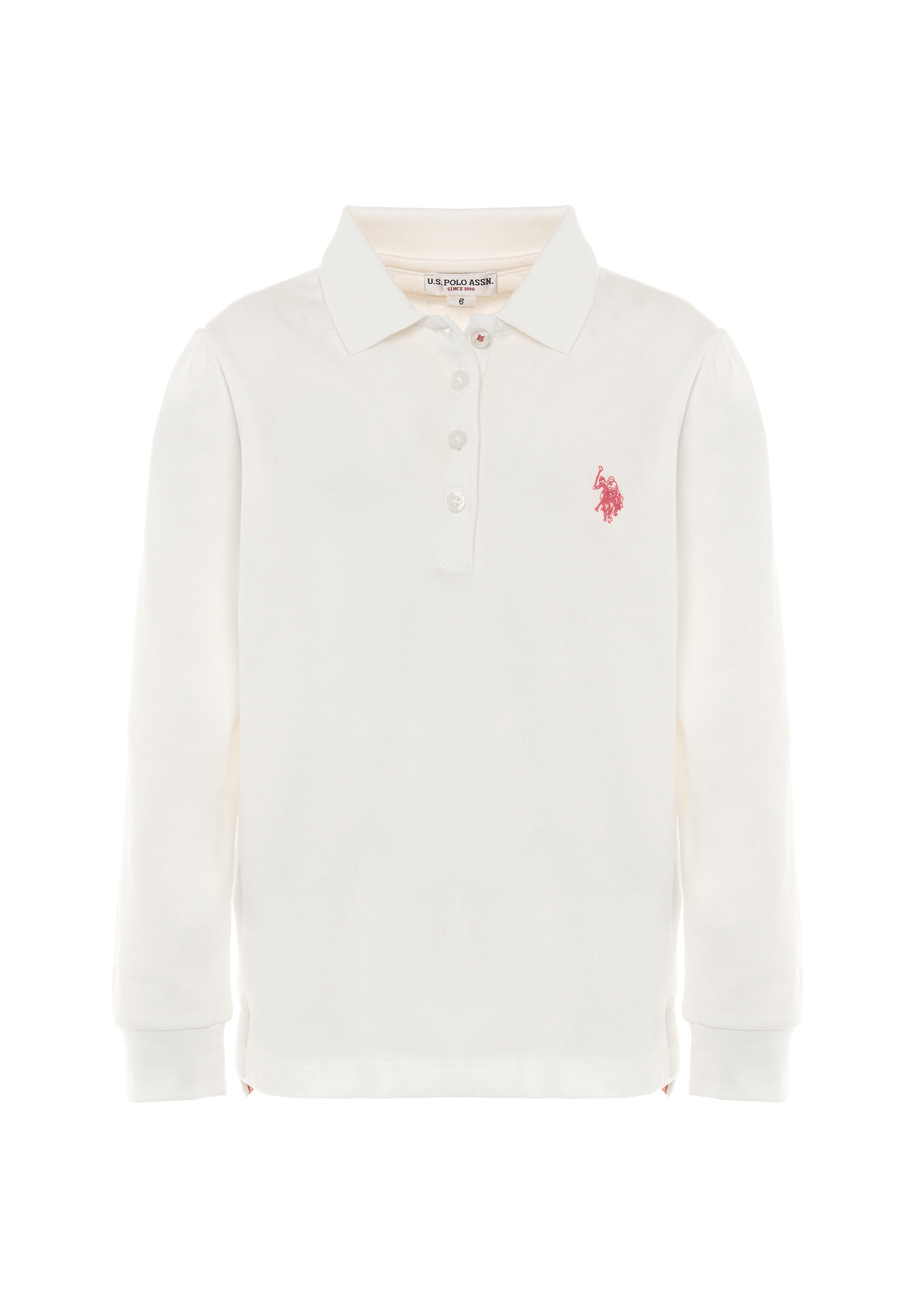Polo shirt a maniche lunghe micro piquet stretch