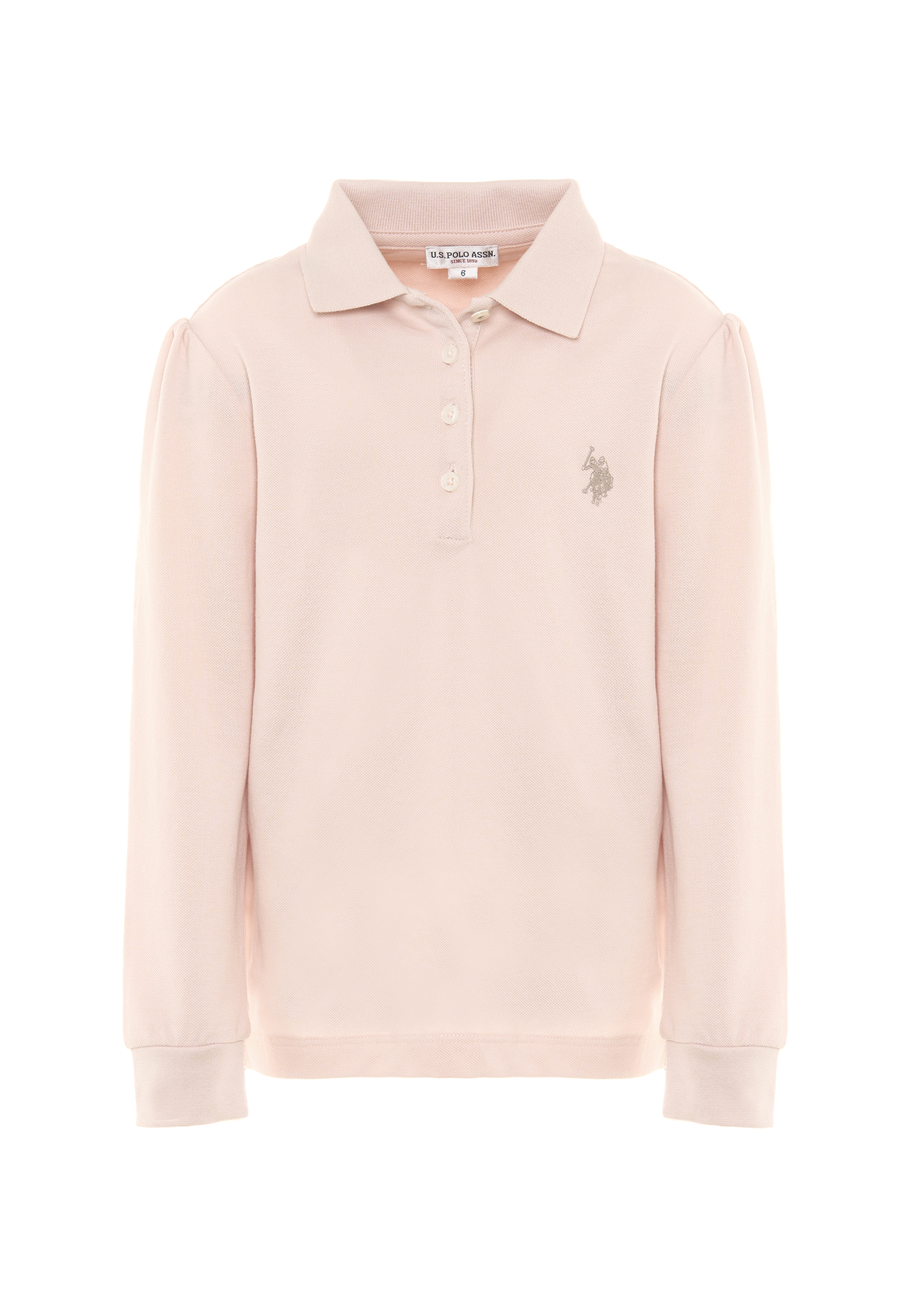 Polo shirt a maniche lunghe micro piquet stretch