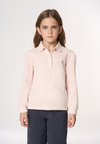 Polo shirt a maniche lunghe micro piquet stretch