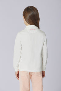 Polo shirt a maniche lunghe con logo