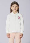Polo shirt a maniche lunghe con logo
