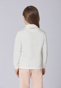 Polo shirt a maniche lunghe con logo