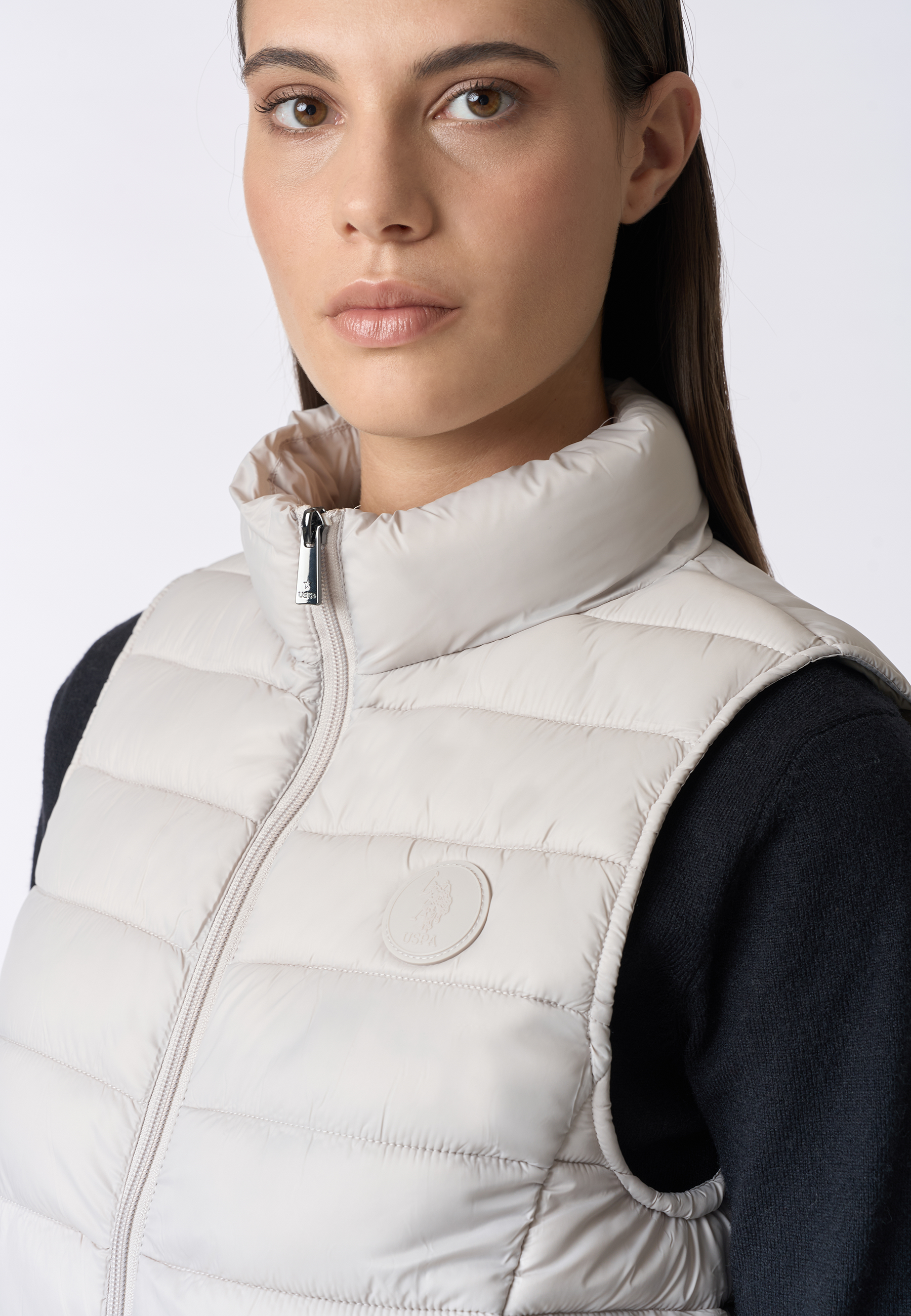 Gilet ultra light nylon con zip