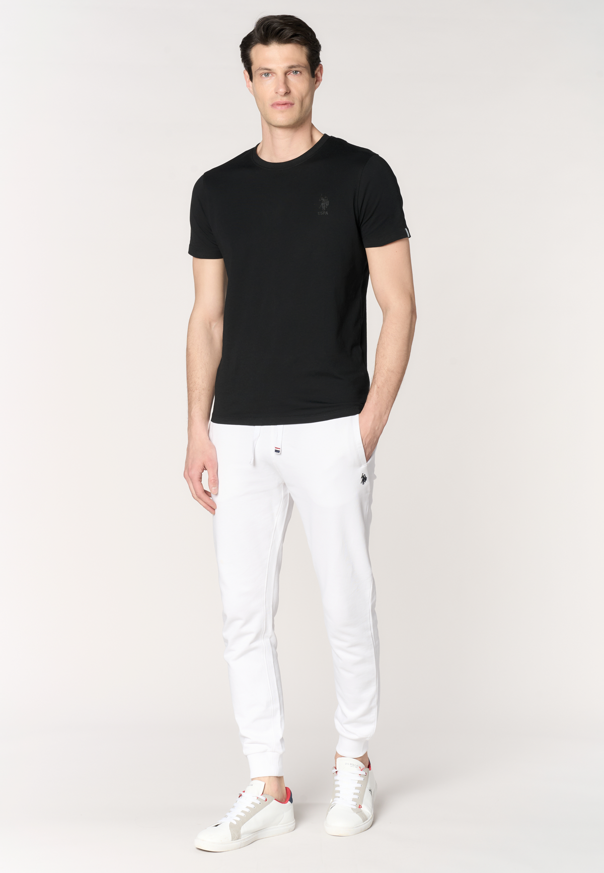 Pantaloni in felpa da uomo con coulisse regolabile