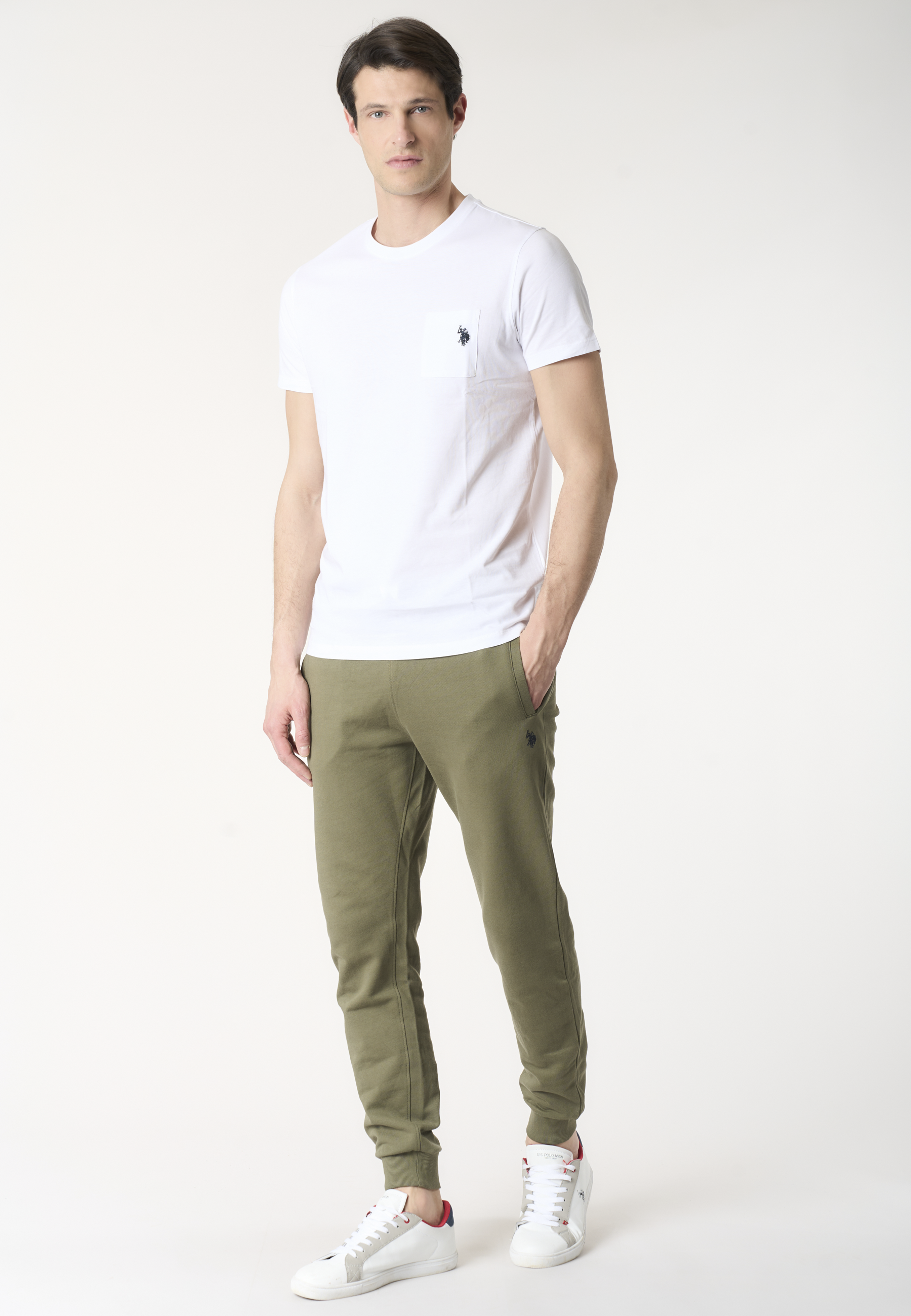 Pantaloni in felpa da uomo con coulisse regolabile