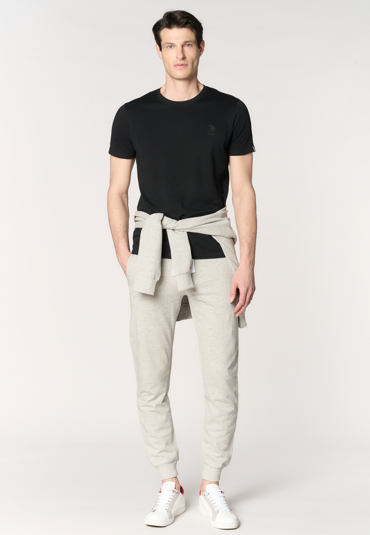 Pantaloni in felpa da uomo con coulisse regolabile