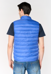 Gilet imbottito da uomo in nylon riciclato ultra leggero