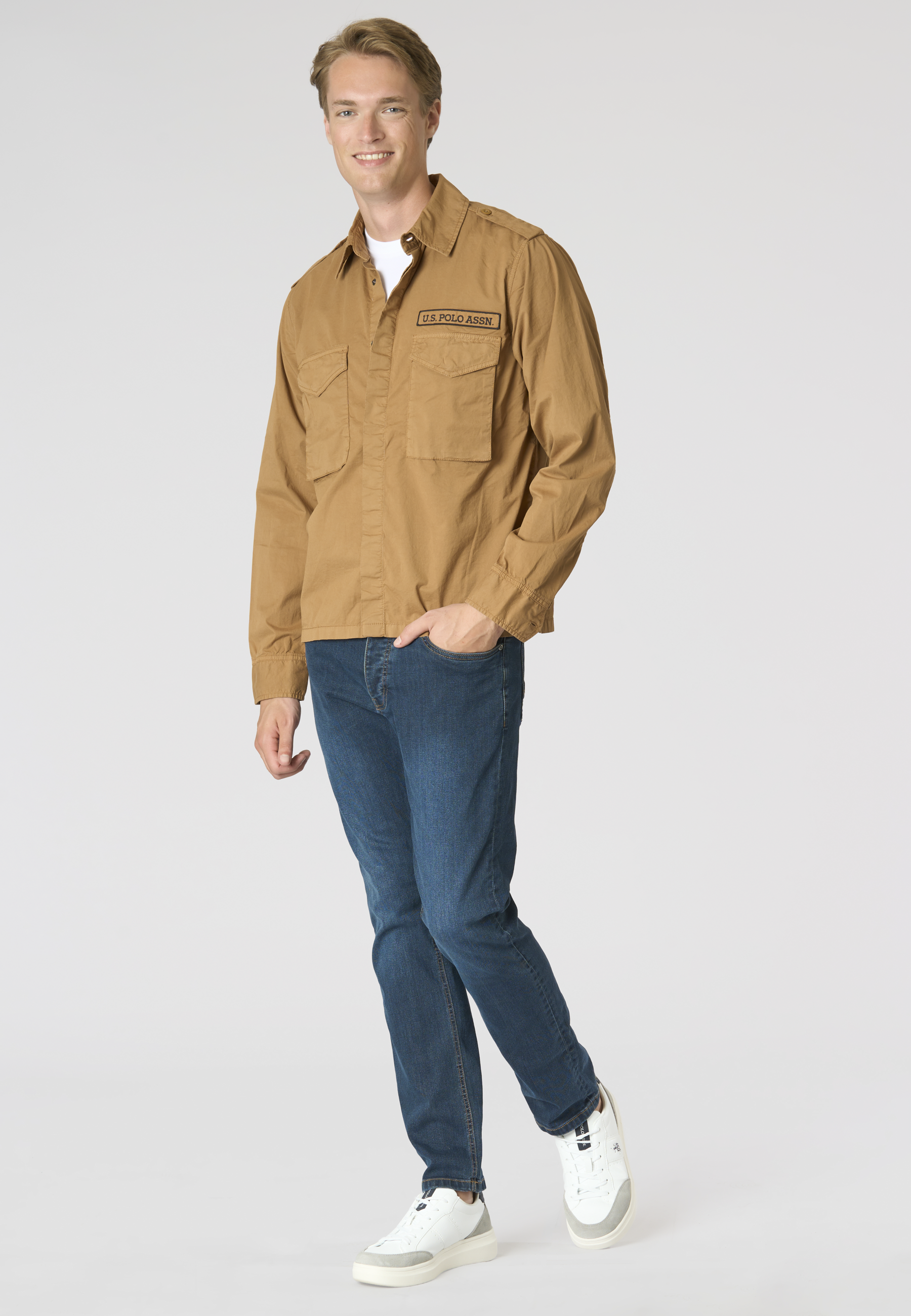 Giacca da uomo in stile utility