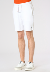 Pantalone corto da uomo in felpa con coulisse regolabile