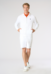 Pantalone corto da uomo in felpa con coulisse regolabile