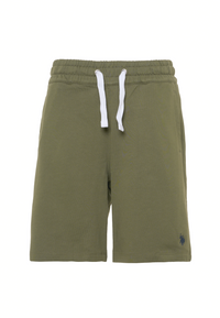 Pantalone corto da uomo in felpa con coulisse regolabile