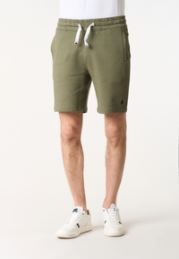 Pantalone corto da uomo in felpa con coulisse regolabile