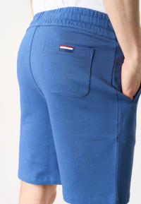 Pantalone corto da uomo in felpa con coulisse regolabile