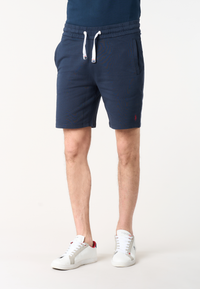 Pantalone corto da uomo in felpa con coulisse regolabile