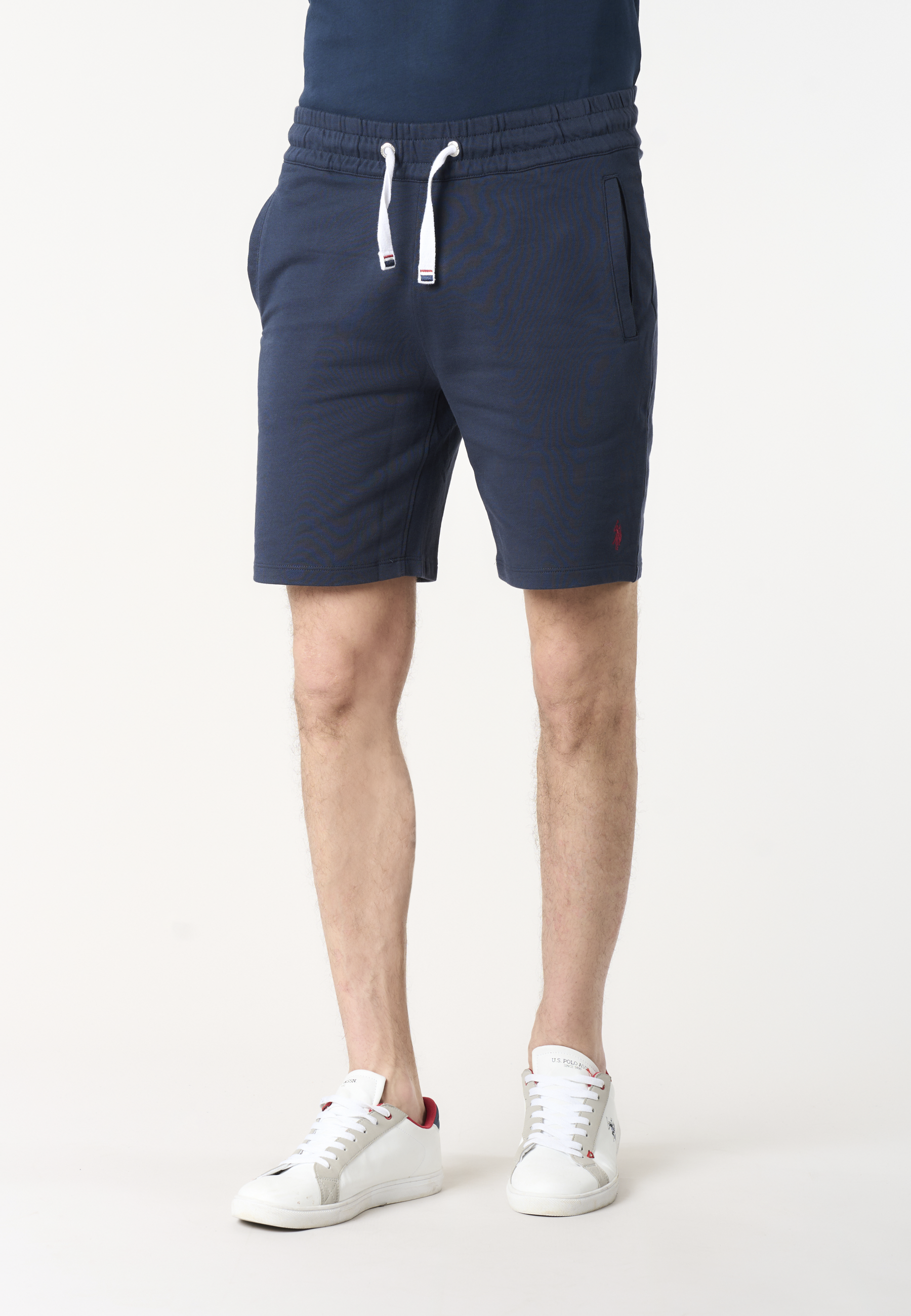 Pantalone corto da uomo in felpa con coulisse regolabile