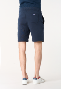 Pantalone corto da uomo in felpa con coulisse regolabile