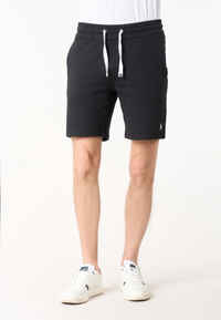 Pantalone corto da uomo in felpa con coulisse regolabile