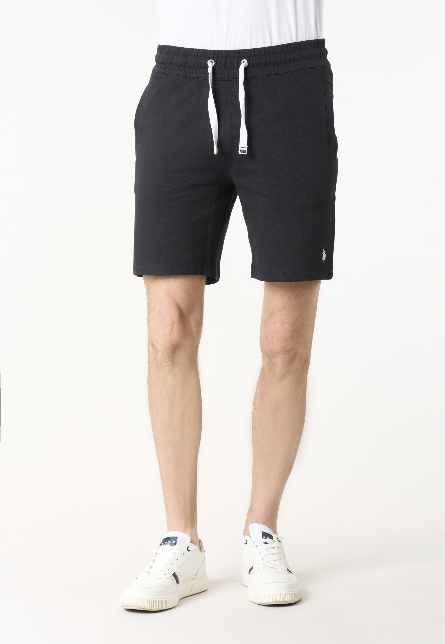 Pantalone corto da uomo in felpa con coulisse regolabile