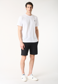 Pantalone corto da uomo in felpa con coulisse regolabile
