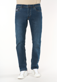 Pantalone denim da uomo cinque tasche regular fit