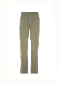 Pantalone cinque tasche da uomo in cotone stretch