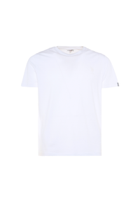 T-shirt da uomo in in cotone stretch con logo