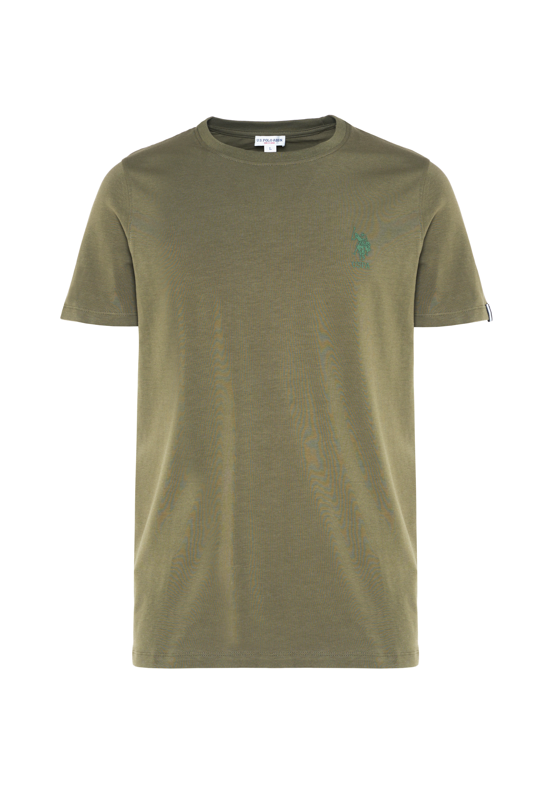 T-shirt da uomo in in cotone stretch con logo