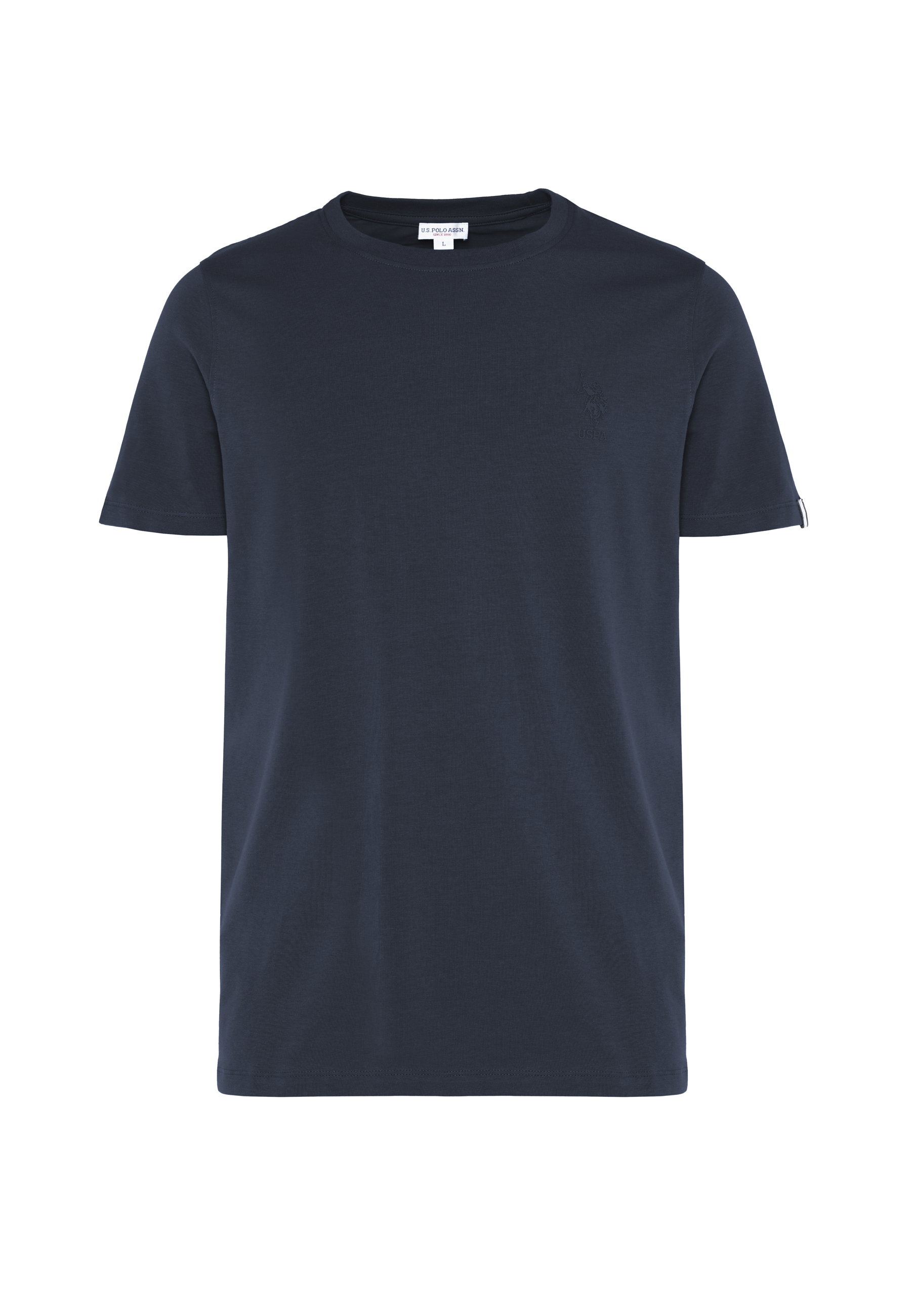 T-shirt da uomo in in cotone stretch con logo