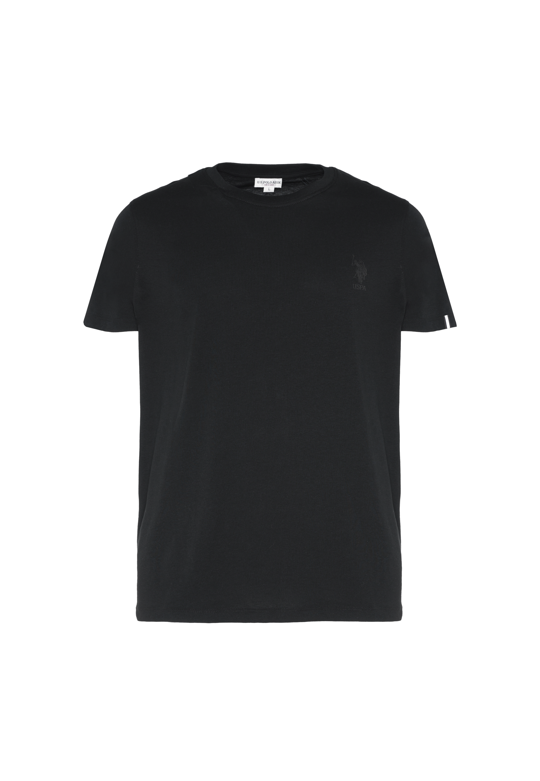 T-shirt da uomo in in cotone stretch con logo