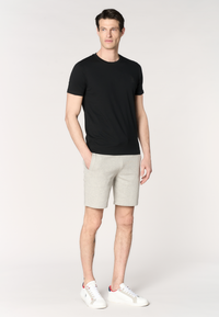 T-shirt da uomo in in cotone stretch con logo