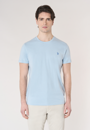 T-shirt girocollo in cotone