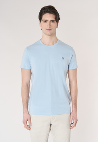 T-shirt girocollo in cotone